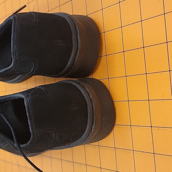 Clarks 9.5 Black Springers Leather Oxfords NIB - Picture 3 of 8